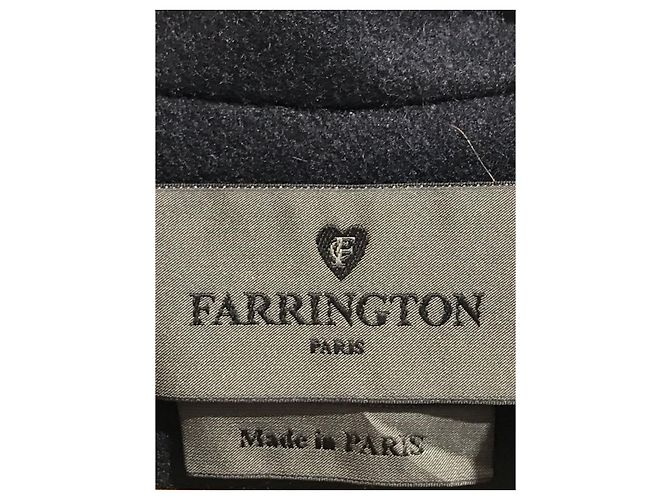 Autre Marque Farrington Mantel T.40 Schwarz - Ansicht 4