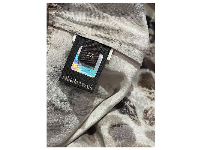 Pantalon Roberto Cavalli beige T.40 - vue 5