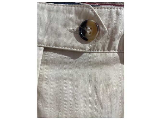 Pantalones Burberry beige T.38 - vista 4