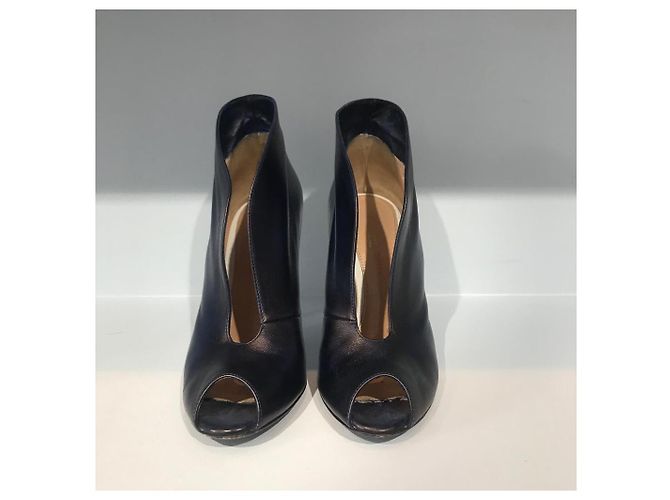 Décolleté Gianvito Rossi blu navy T.37 - vista 3