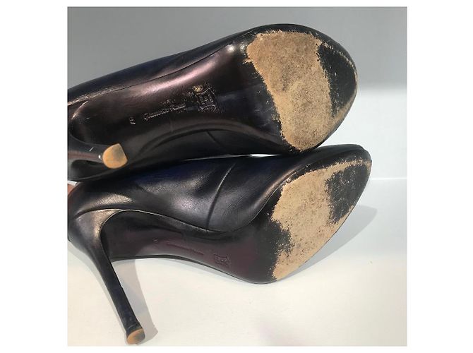 Décolleté Gianvito Rossi blu navy T.37 - vista 6