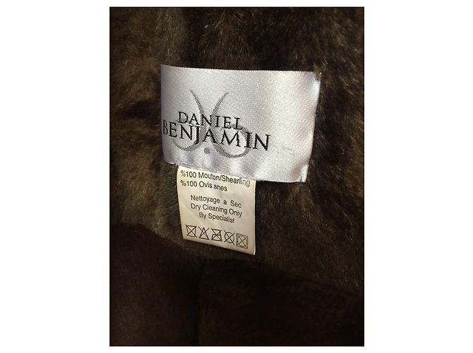 Autre Marque Brauner Shearling-Mantel T.38 - Ansicht 5