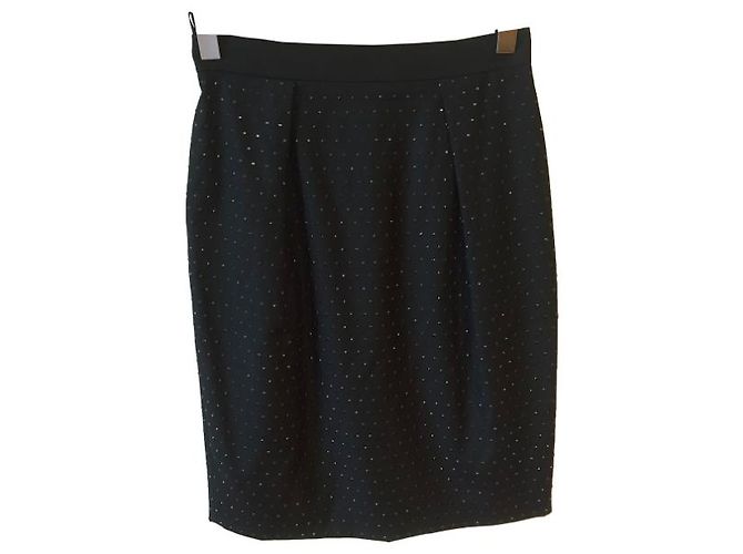 Stella Mc Cartney Falda Stella McCartney negra T.38 Negro - vista 5