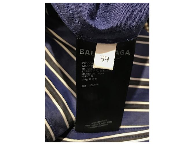 Completo Balenciaga blu T.34 - vista 7