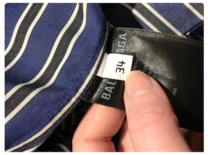 Completo Balenciaga blu T.34 - vista 9