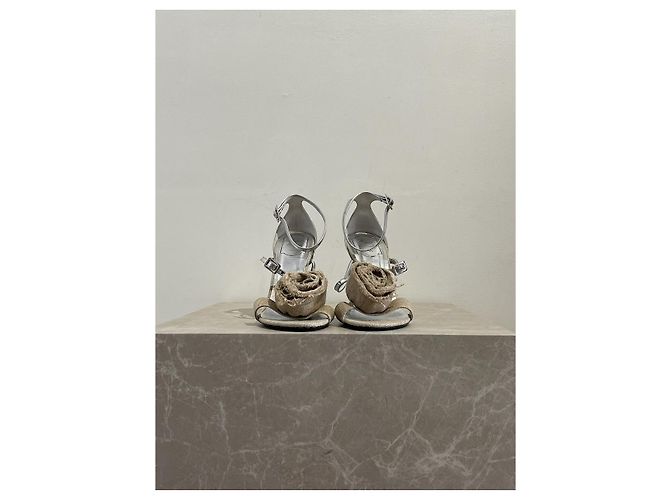 Sandalen Roger Vivier T.39 Beige - Ansicht 3