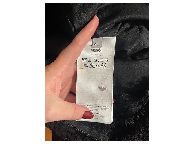 Valentino Garavani Valentino Kleid schwarz T.38 - Ansicht 5