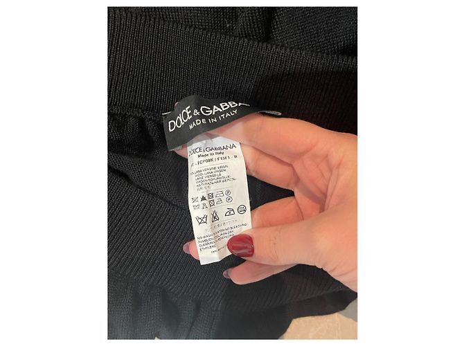 Dolce & Gabbana Hose schwarz T.38 - Ansicht 4