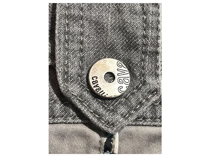 Jeans Roberto Cavalli T.40 Grigio - vista 7