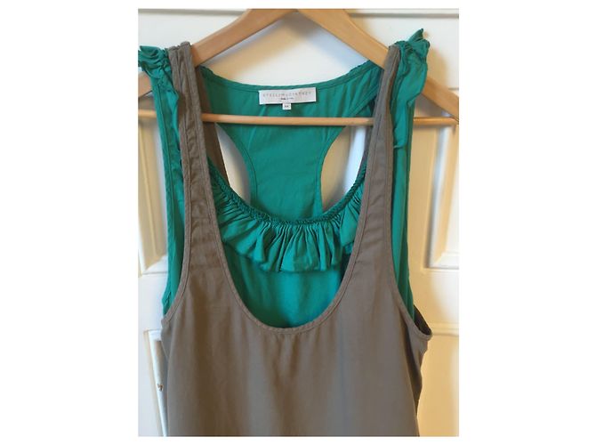 Stella Mc Cartney Vestido Stella McCartney T.40 Verde - vista 3