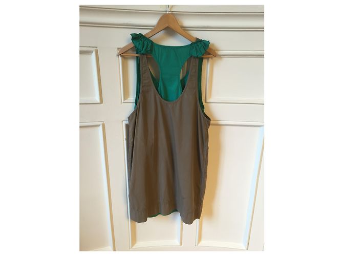Stella Mc Cartney Vestido Stella McCartney T.40 Verde - vista 4