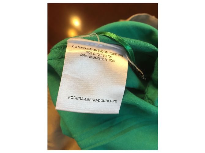 Stella Mc Cartney Vestido Stella McCartney T.40 Verde - vista 6
