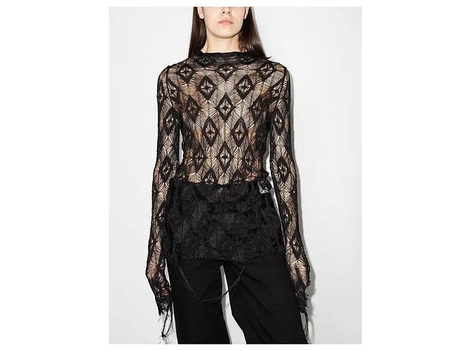 Maison Martin Margiela Top Maison Margiela negro T.XS - vista 2