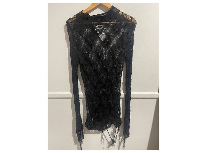 Maison Martin Margiela Top Maison Margiela negro T.XS - vista 6