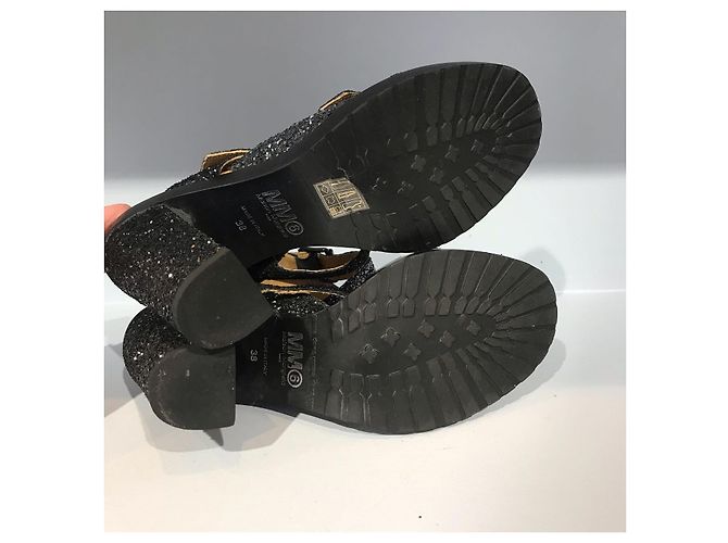 Maison Martin Margiela Sandali Maison Margiela T.38 Nero - vista 5