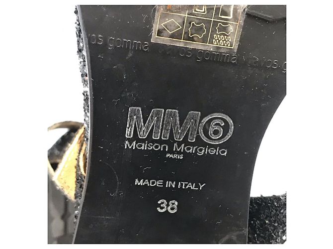 Maison Martin Margiela Sandali Maison Margiela T.38 Nero - vista 6