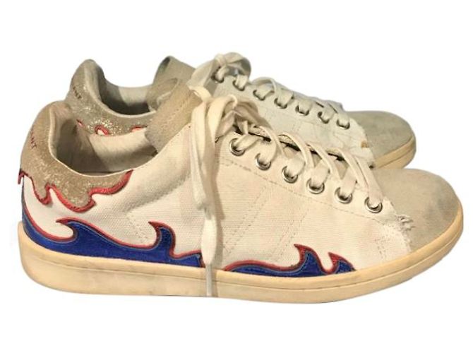 Baskets Isabel Marant T.36 Blanc - vue 7