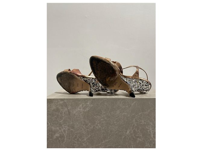 Sandali Miu Miu rosa T 37.5 - vista 8
