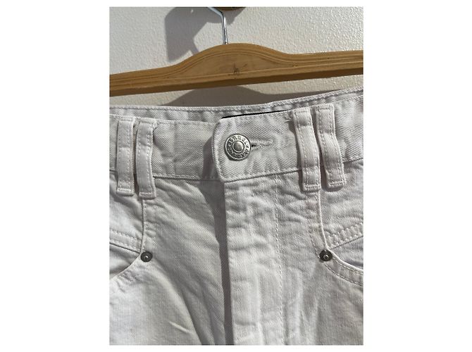 Vaqueros Isabel Marant blancos T.36 - vista 3