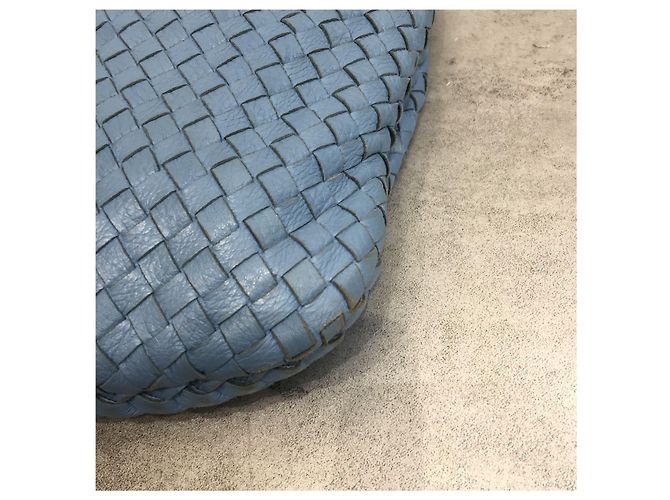 Borsa Bottega Veneta Blu Collector - vista 5