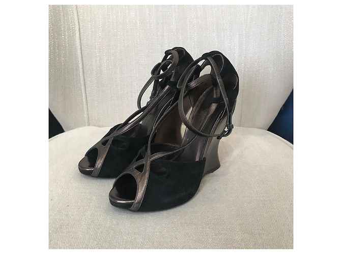 Sandali Bottega Veneta T.39 Nero - vista 3