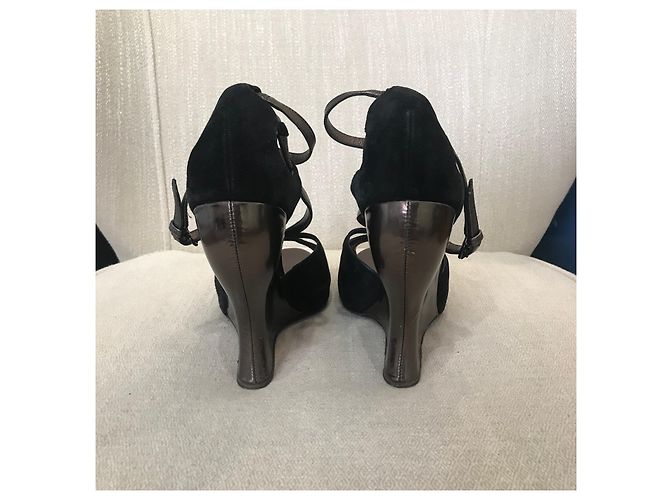Sandali Bottega Veneta T.39 Nero - vista 4