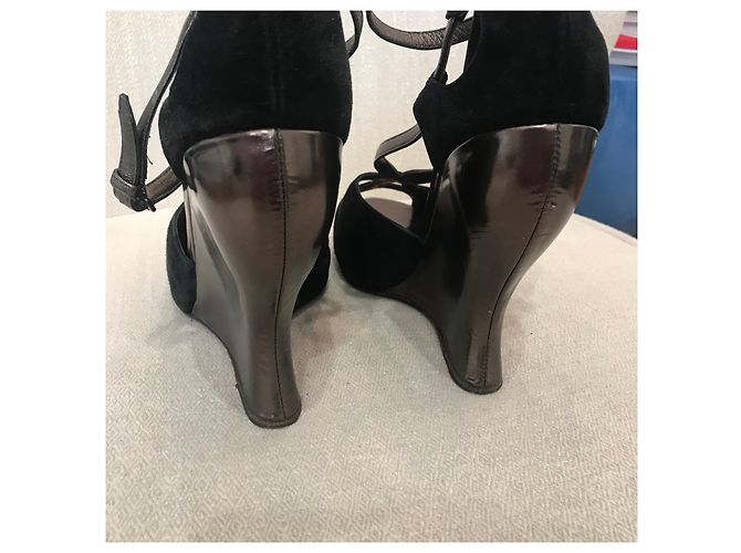 Sandali Bottega Veneta T.39 Nero - vista 5