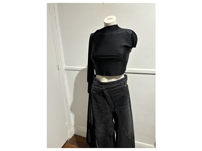 Top Sportmax nero T.S - vista 4