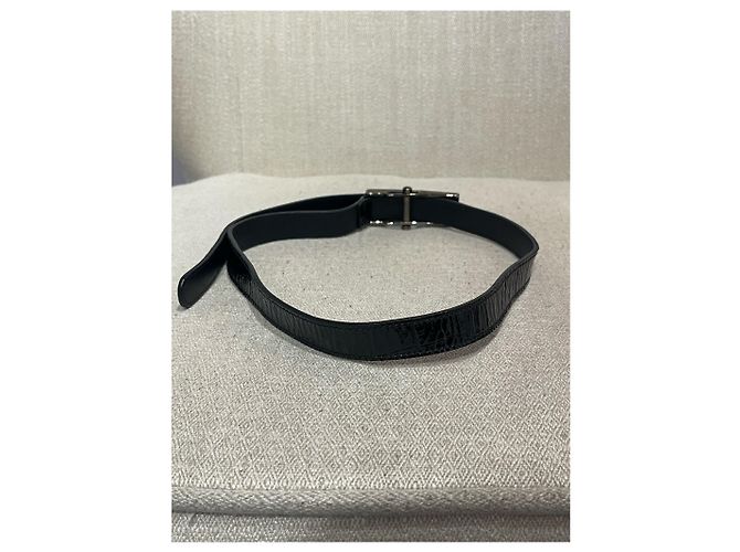 Ceinture Versace noire T.36 Black - view 5