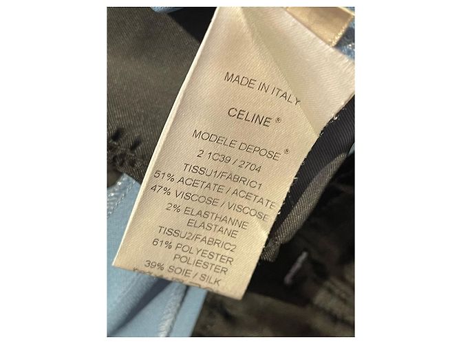 Céline Hose blau T.36 - Ansicht 8