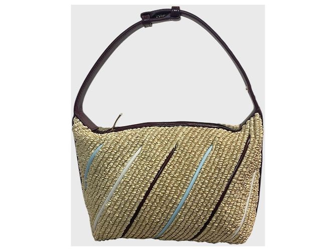 Borsa Bottega Veneta Wallace Beige - vista 12