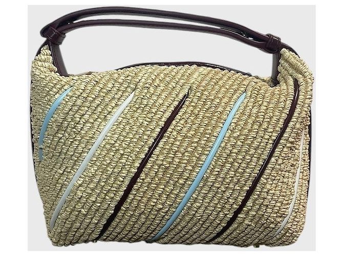 Borsa Bottega Veneta Wallace Beige - vista 4