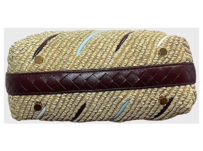 Borsa Bottega Veneta Wallace Beige - vista 7