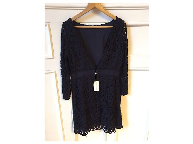 Vestido Tory Burch T.40 NUEVO Azul - vista 4