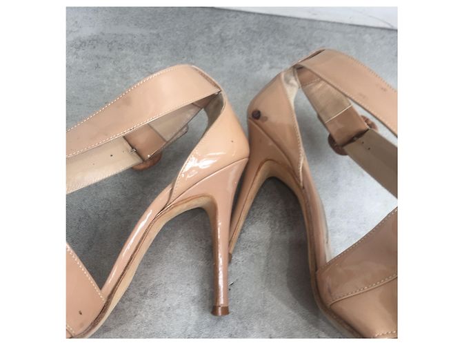 Sandali Manolo Blahnik T.36,5 Beige - vista 5