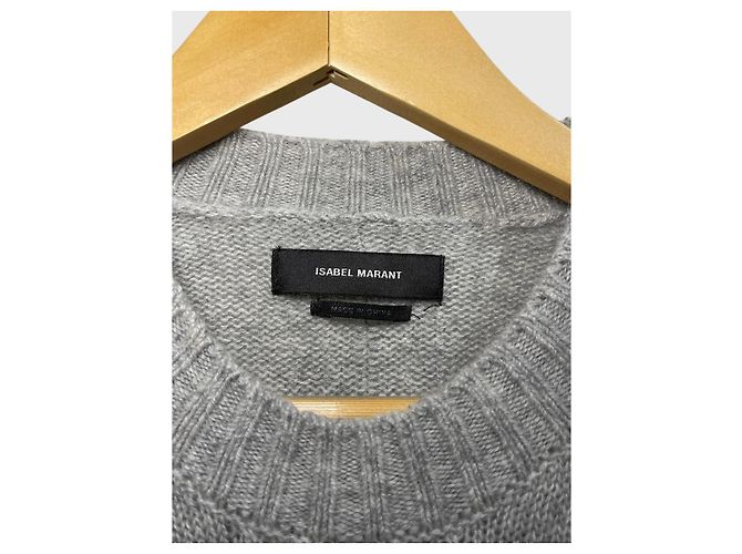Pull Isabel Marant gris T.34 Grey - view 5