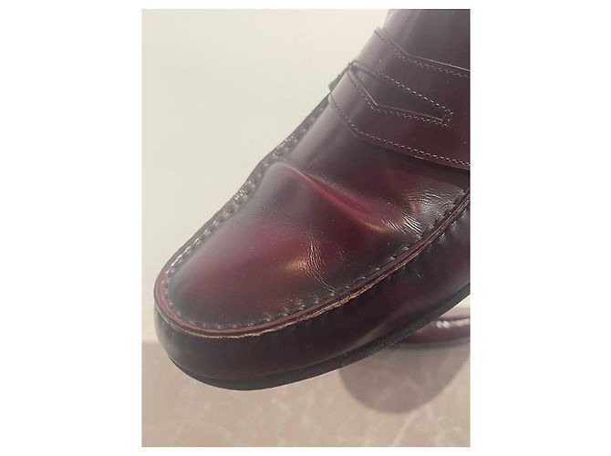 Mocassini Louis Vuitton rossi T.41 Rosso - vista 7
