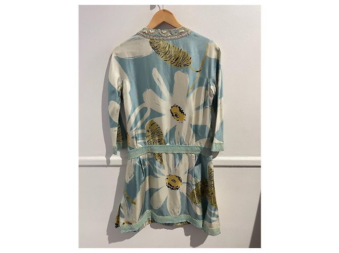 Vestido Moschino estampado T.38 Azul - vista 5