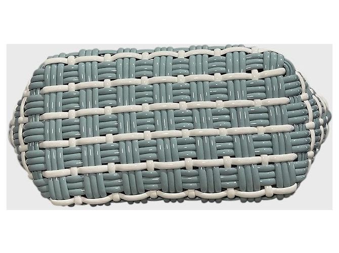 Cesto Balenciaga Bistro XS Blu - vista 3