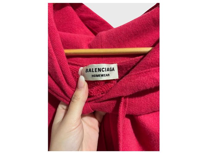 Sudadera Balenciaga rosa T.L - vista 7