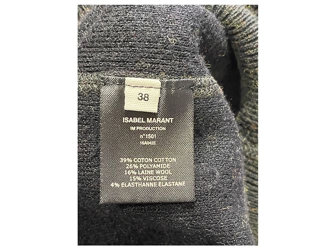 Isabel Marant Etoile Isabel Marant Pullover schwarz meliert T.38 - Ansicht 5