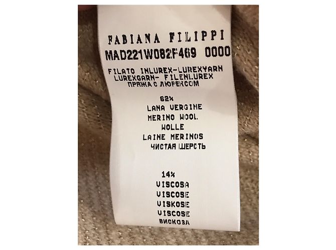 Weste Fabiana Filippi beige T.36 - Ansicht 8