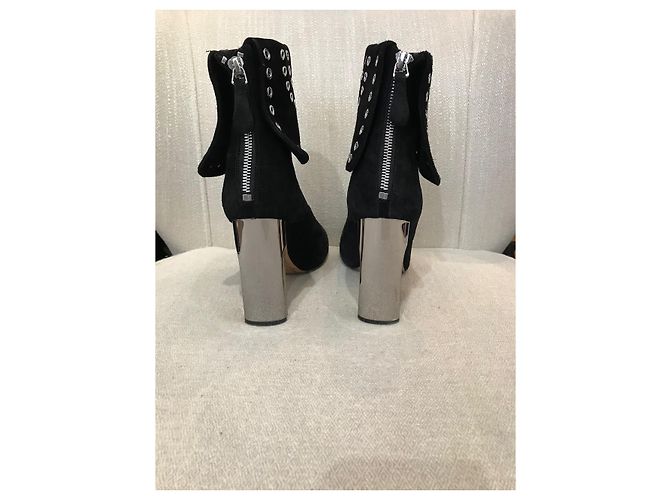 Alexander McQueen Stiefeletten schwarz T.36,5 - Ansicht 4