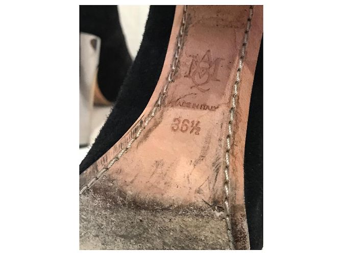 Alexander McQueen Stiefeletten schwarz T.36,5 - Ansicht 5