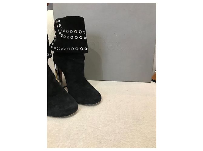 Alexander McQueen Stiefeletten schwarz T.36,5 - Ansicht 7