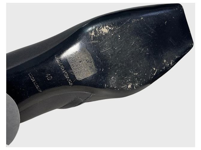 Stivaletti Balenciaga neri T.40 Nero - vista 10