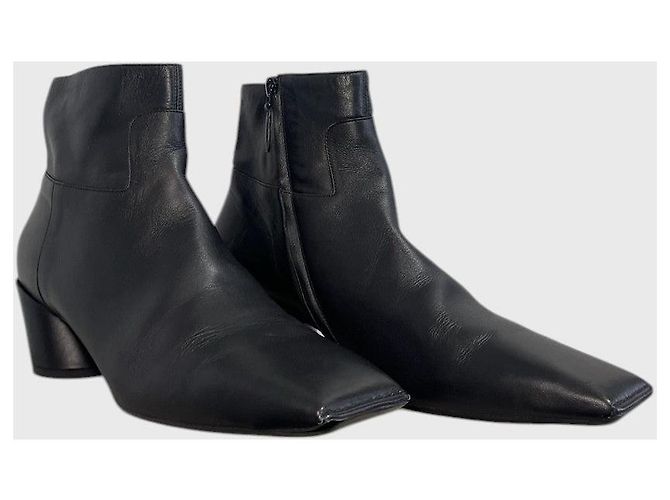 Stivaletti Balenciaga neri T.40 Nero - vista 3
