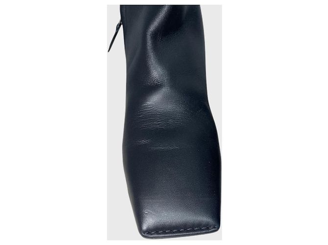 Stivaletti Balenciaga neri T.40 Nero - vista 4