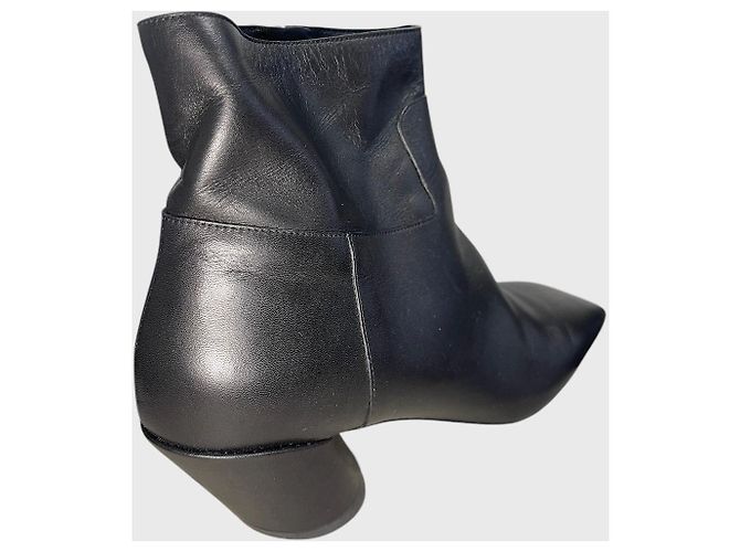 Stivaletti Balenciaga neri T.40 Nero - vista 6