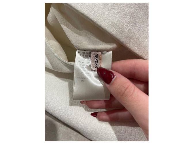 Top Giambattista Valli blanco T.34 - vista 5